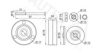 AUDI 03D145276D Deflection/Guide Pulley, v-ribbed belt